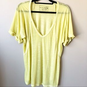 [Free People] We the Free Oversized Burnout Tee